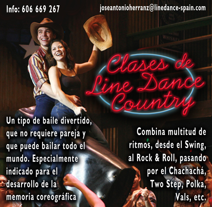 Clases de Line Dance Country - ESCUELA DE BAILE SANTO DOMINGO