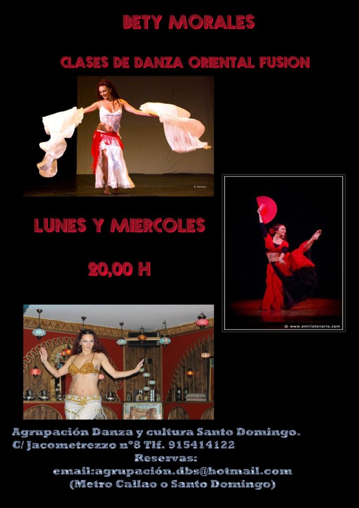 Clases de Danza del Vientre - ESCUELA DE BAILE SANTO DOMINGO