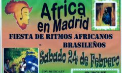 Fiesta de Ritmos Africanos y Ritmos Brasileños